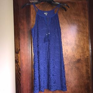 Lace mini dress